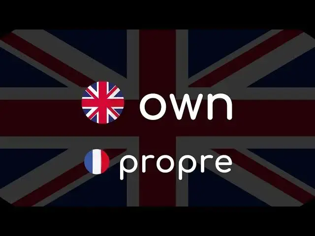 Video thumbnail for Comment prononcer « own » en anglais