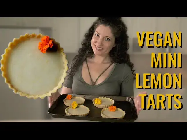 Video thumbnail for Vegan Mini Lemon Tartlets Recipe
