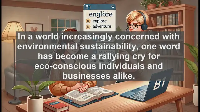 Video thumbnail for 2500 Must Know CEFR B1 Vocabulary - Recycle: More Than Just Sorting Trash