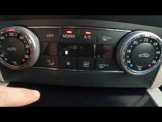 Video thumbnail for How to Change Blowing Direction in Mercedes GLK Off-roader (2008–2011) | Adjust Airflow Direction