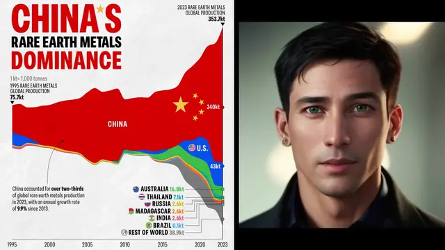 Video thumbnail for Global Rare Earth Metals Production (2025)