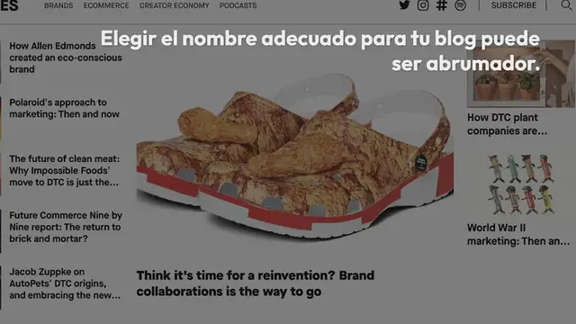 Video thumbnail for Ideas de Nombres para Blogs: La Guía Definitiva para Elegir un Nombre de Blog Eficaz