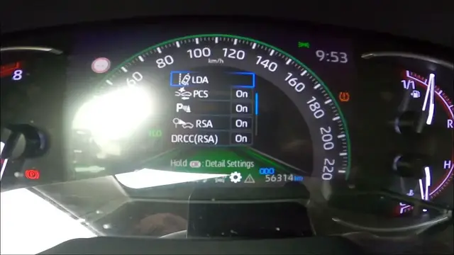 'Video thumbnail for How to Change Pre-Collision System Sensitivity in Toyota RAV 4 V ( 2018 - now )'