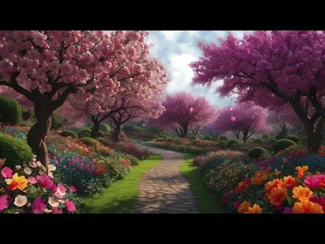 'Video thumbnail for "Méditation au lever du soleil : Musique relaxante avec vue sur une vallée verdoyante"'