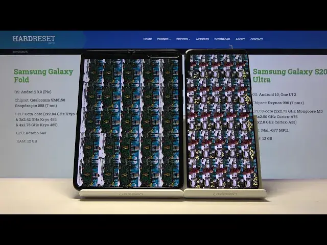 'Video thumbnail for Samsung Galaxy Fold vs Galaxy S20 BENCHMARK Antutu'