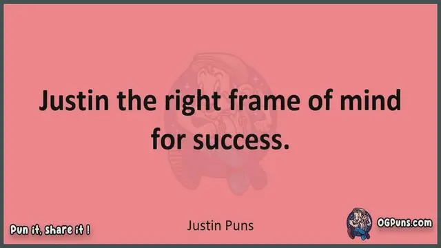 Video thumbnail for Justin - Jokes, Puns, Wordplays, and Laughter