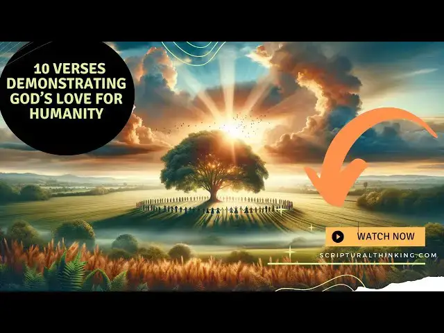 Video thumbnail for 10 KJV Verses Demonstrating God’s Love for Humanity