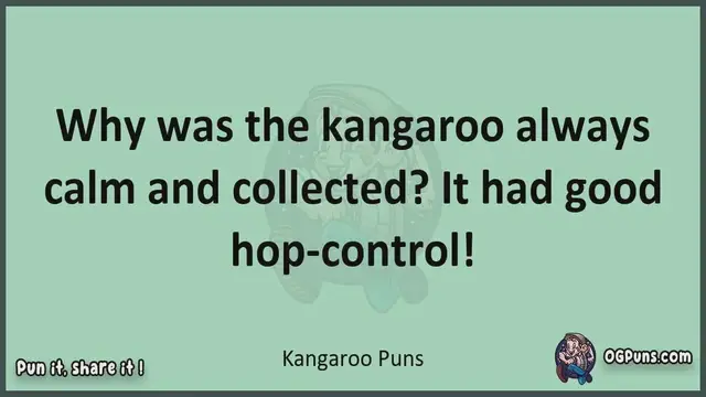 Video thumbnail for Kangaroo - Jokes, Puns, Wordplays, and Laughter