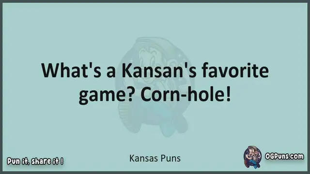 Video thumbnail for Kansas - Jokes, Puns, Wordplays, and Laughter