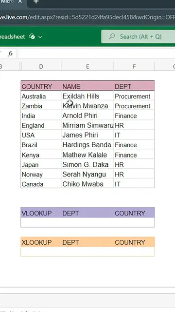 'Video thumbnail for VLOOKUP vs XLOOKUP'