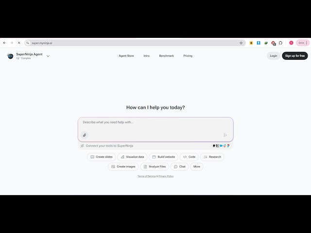 Video thumbnail for SuperNinja AI Coding Agent is INSANE to Code Full Stack Apps From Prompt Using Claude & Gemini