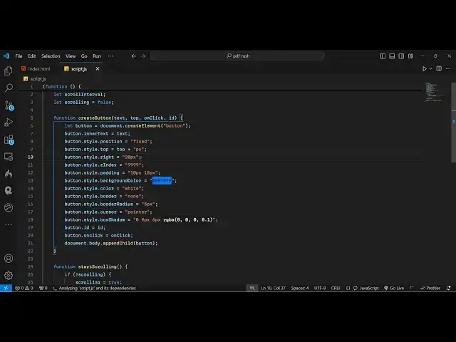Video thumbnail for How to Automate Infinite Browser Scrolling in Background Using Javascript to Save Time & Work