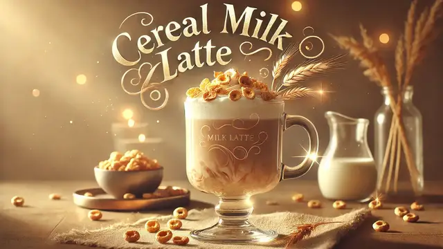 'Video thumbnail for Cereal Milk Latte'