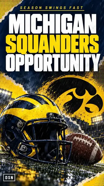 Video thumbnail for Michigan’s Iowa loss changes the whole season