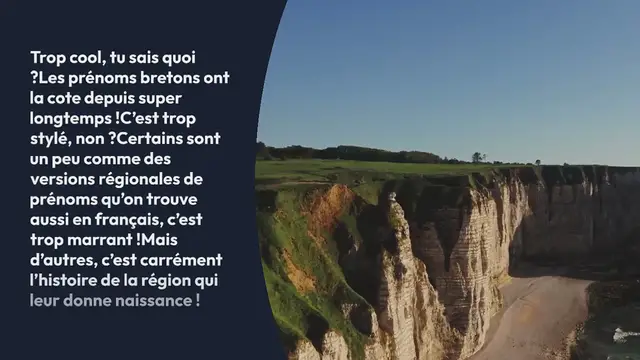 Video thumbnail for Ces prénoms bretons ont la cote, mais quelle est leur signification ?