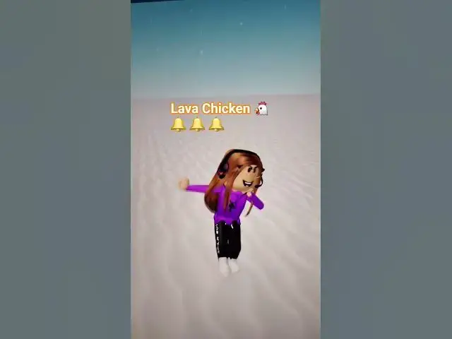 Video thumbnail for MineCraft Lava Chicken 🐔 In Roblox #movie #robloxedit #roblox #makethisatrend