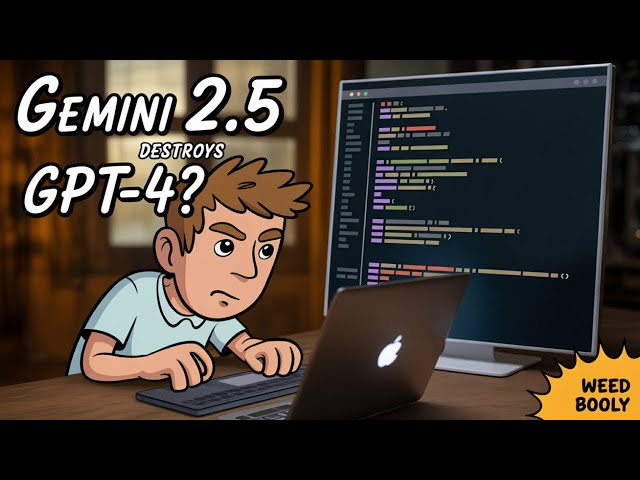 Video thumbnail for 🧠 Google Just Released Gemini 2.5 Deep Think Model is INSANE — Smarter Than Claude or GPT 4!
