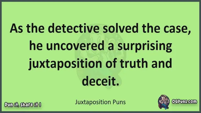 Video thumbnail for Juxtaposition - Jokes, Puns, Wordplays, and Laughter