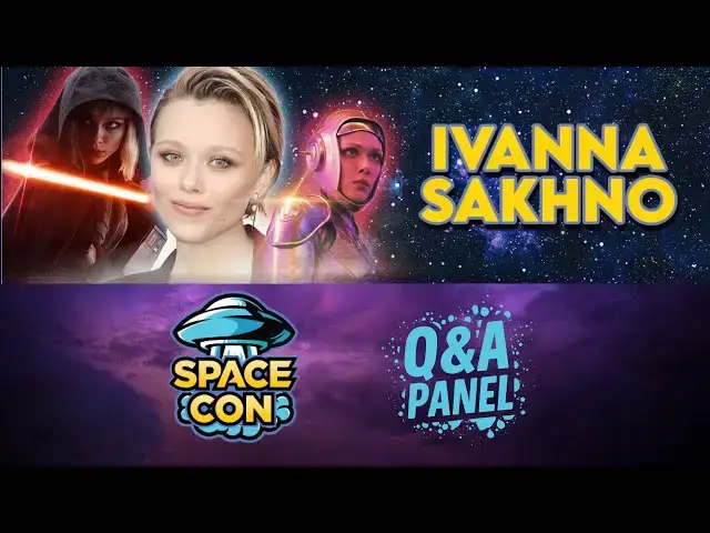 Video thumbnail for Ivanna Sakhno Full Q&A | Shin Hati, Lightsabers, “Companionship” Tease for Ahsoka S2 SpaceCon 2025