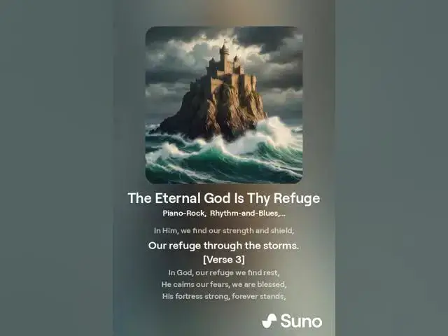 Video thumbnail for The Eternal God Is Thy Refuge: A Song of God's Everlasting Arms