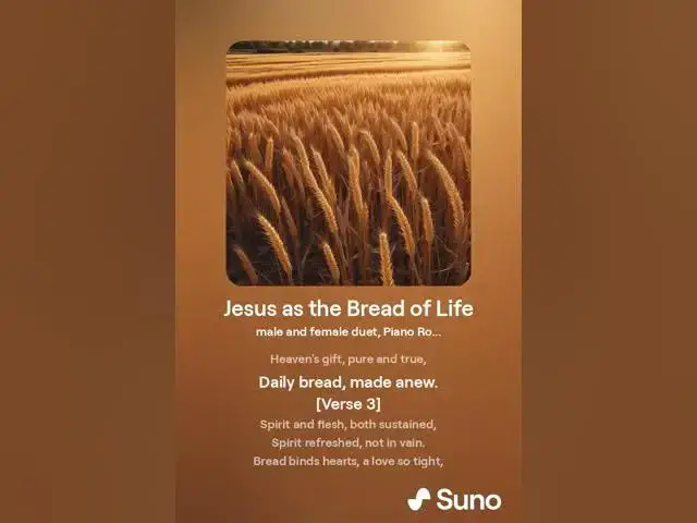 Video thumbnail for Jesus as the Bread of Life: Manna from Heaven (Original Christian Song)