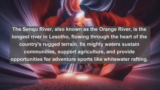 Video thumbnail for Exploring the Heartbeat of Lesotho: Top 10 Famous Rivers in the Mountain Kingdom