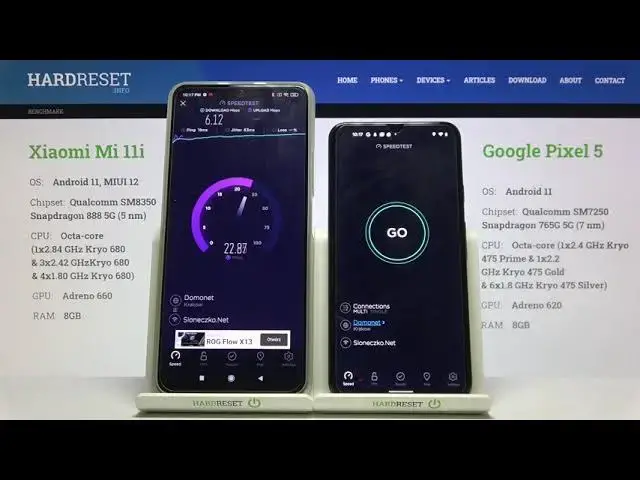 Video thumbnail for XIAOMI Mi 11i vs GOOGLE Pixel 5 Wi-Fi Speed Test
