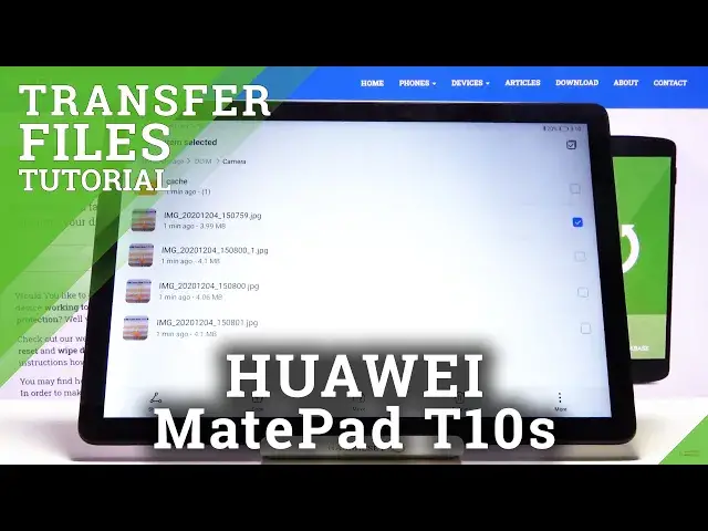 Video thumbnail for How to Transfer Files in HUAWEI MatePad T10s – Import & Export Data