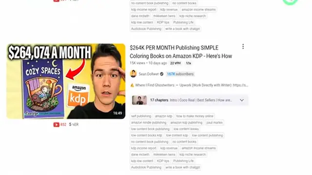 Video thumbnail for I Tried Selling AI Coloring Book in 15days & Made $____  (Amazon KDP)