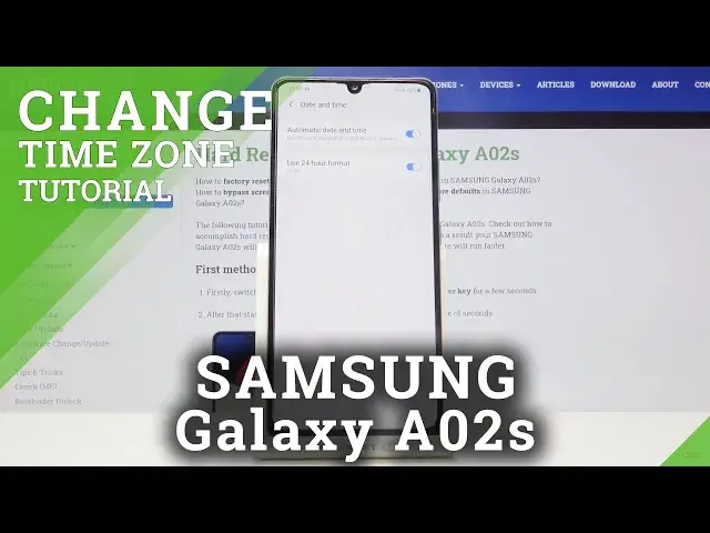 Video thumbnail for How to Change Date & Time in SAMSUNG Galaxy A02s – Time Settings