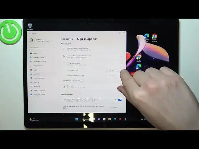 Video thumbnail for Microsoft Surface Pro X - Set Up Password PIN
