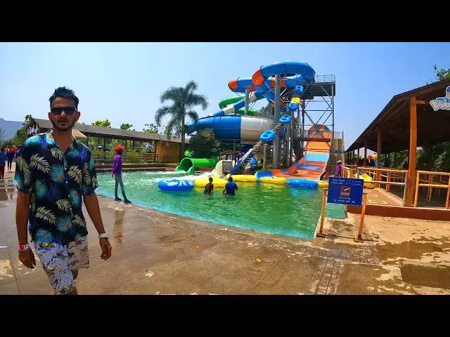 Video thumbnail for Boomerango & Cyclone Water Slides | Wet N Joy Water Park Lonavala | Aqua Water Park