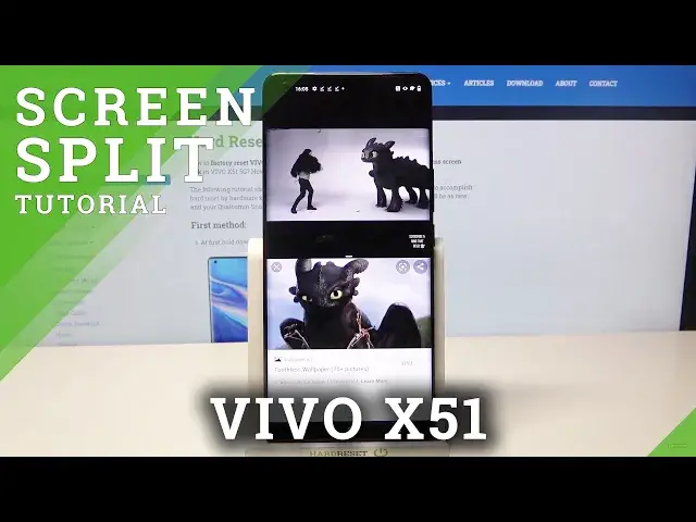 'Video thumbnail for How to Enter Split Screen in VIVO X51 – Use Two Apps on One Screen'