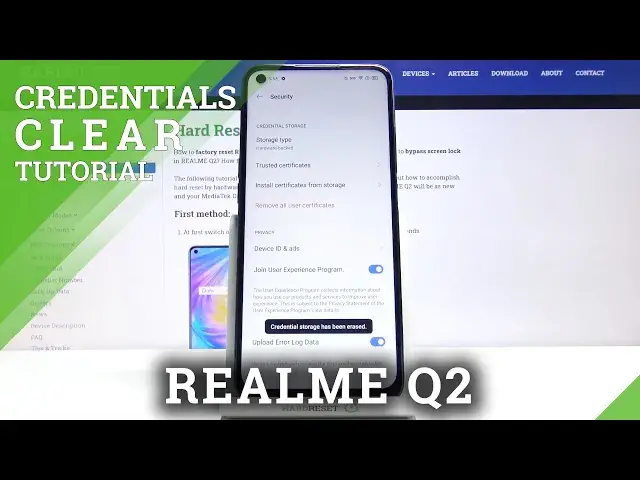 'Video thumbnail for How to Clear Credentials in REALME Q2 – Remove All Certificates'