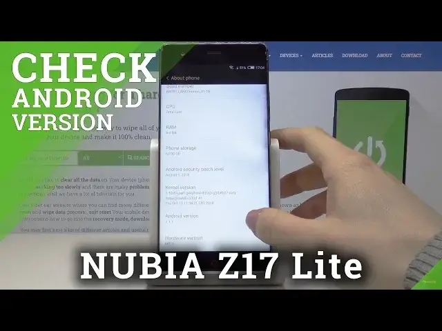 'Video thumbnail for How to Check Android Version on Nubia Z17 Lite - Find System Version'