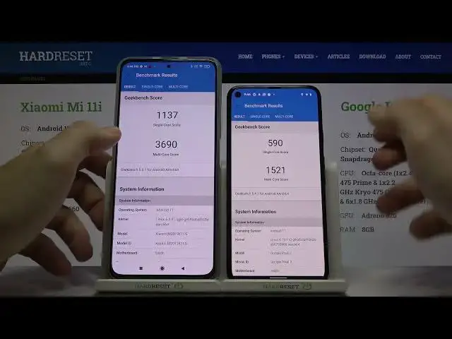 Video thumbnail for XIAOMI Mi 11i vs GOOGLE Pixel 5 Geekbench 5 CPU I Performance Test
