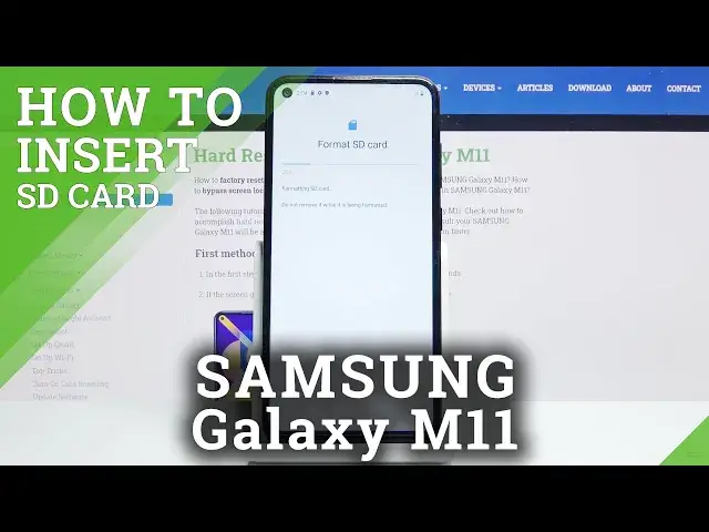 'Video thumbnail for How to Format SD Card on SAMSUNG Galaxy M11 – Restore SD Card'