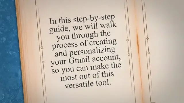 'Video thumbnail for Mastering Gmail: A Step-by-Step Guide to Creating and Personalizing Your Account'