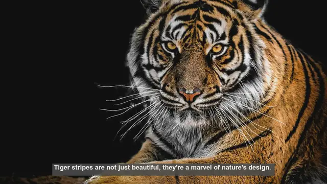 Video thumbnail for 10 Unique Tiger Stripe Patterns: Nature's Hidden Complexity
