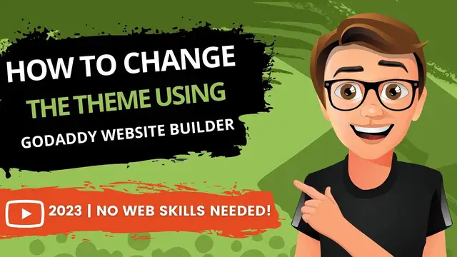 'Video thumbnail for GoDaddy Website Builder Change Theme '