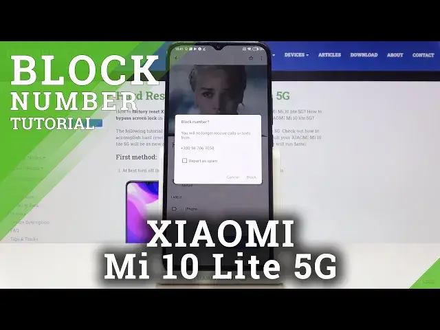 'Video thumbnail for How to Block Number on XIAOMI Mi 10 Lite 5G – Block Texts & Calls'