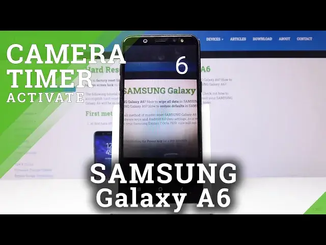 'Video thumbnail for How to Set Up Camera Timer in Samsung Galaxy A6 - Adjust Photo Delay Time'