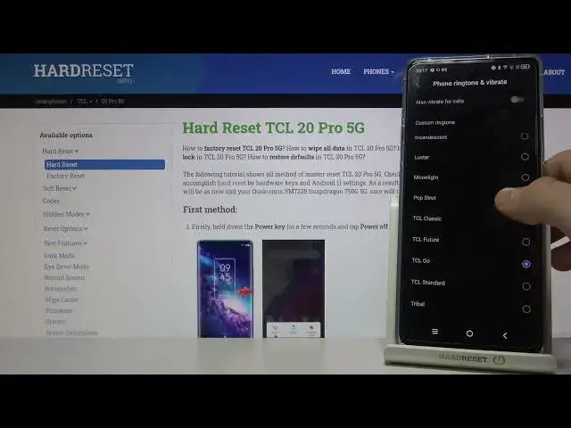 Video thumbnail for How to Change Ringtone in TCL 20 Pro 5G – Find Ringtone List