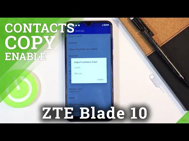 'Video thumbnail for How to Copy Contacts on ZTE Blade 10 – Transfer Contacts'