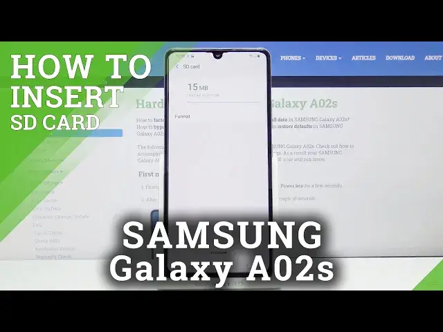 'Video thumbnail for How to Format SD Card in SAMSUNG Galaxy A02s – Erase External Storage'