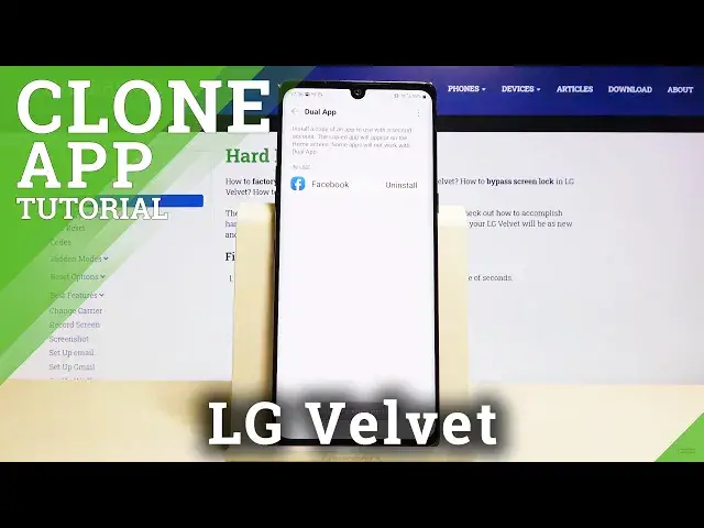 'Video thumbnail for How to Clone Apps in LG Velvet – Dual Apps'