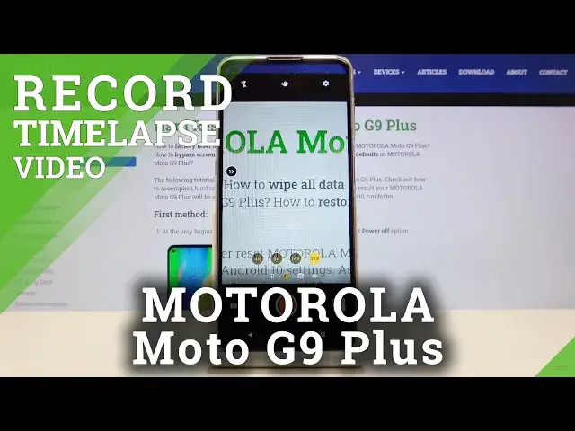 'Video thumbnail for How to Record Time-lapse on Motorola Moto G9 Plus'