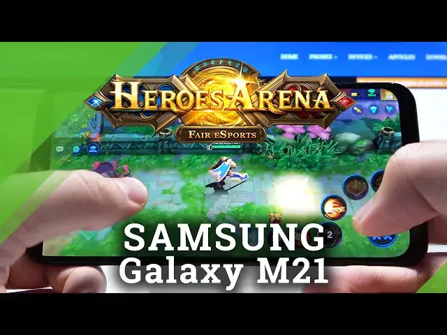 Video thumbnail for Heroes Arena Gameplay on SAMSUNG Galaxy M21 – Gaming Abilities