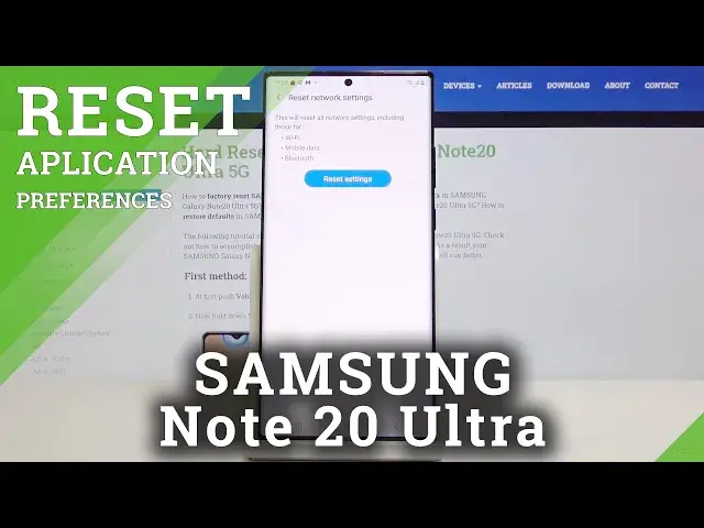 Video thumbnail for How to Reset Network Settings in SAMSUNG Galaxy Note 20 Ultra – Network Configuration