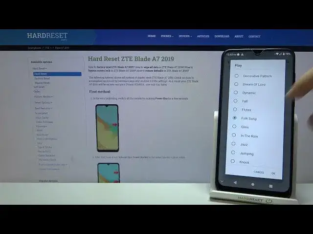 Video thumbnail for Ringtone List in ZTE Blade A7 2019 – Check Default Ringtones